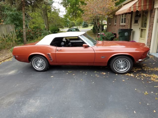 1969 ford mustang convertible deluxe 1 of 35 on marti report