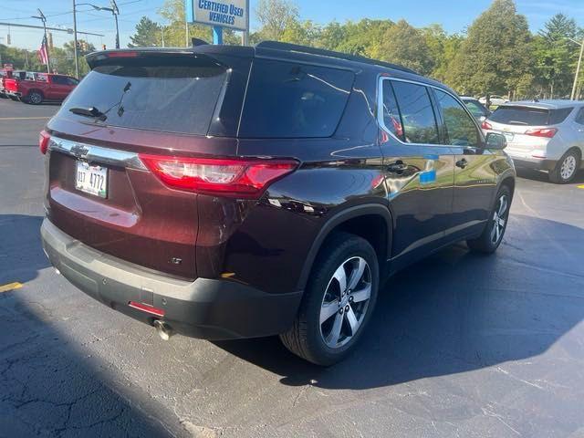 2021 chevrolet traverse lt leather