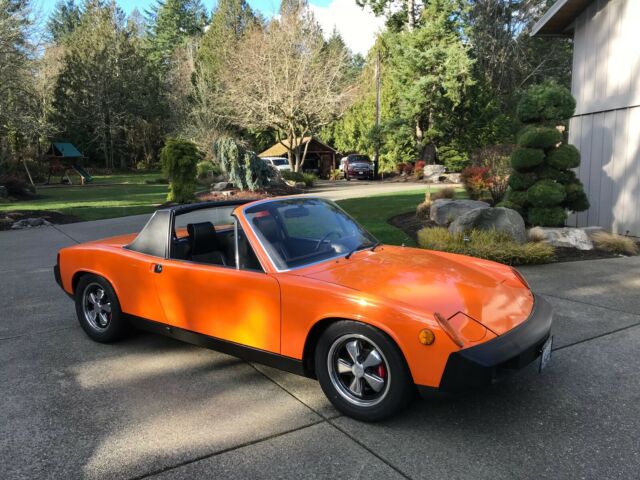 1975 porsche 914 1.8l, 64,000 miles, nepal orange