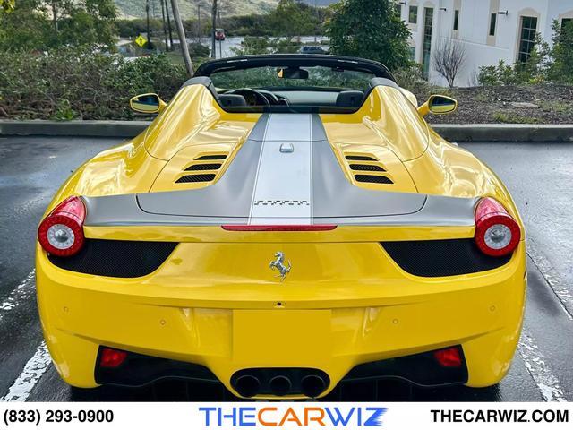 2015 ferrari 458 spider base