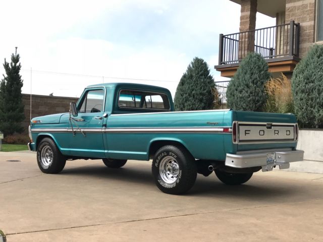 1970 ford f-250 ranger pickup excellent condition worldwide no reserve auction
