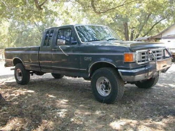 1988 ford f250 4wd super cab, 460 auto, clean, clear title, 120k miles in river pines, ca