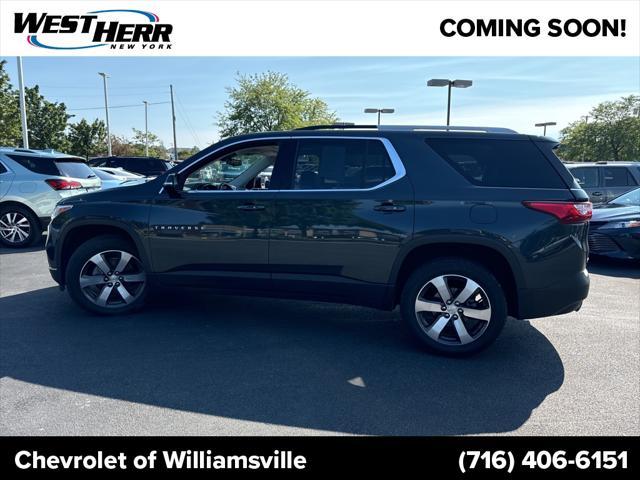 2018 chevrolet traverse lt leather