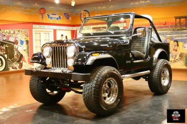 jeep cj-7 black with 20,000 miles, for sale!