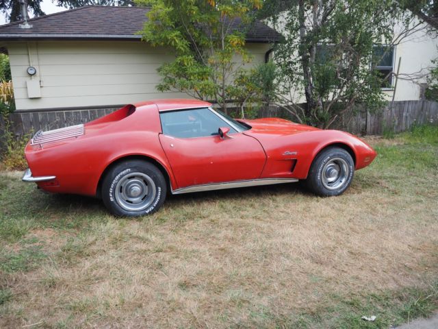 1973 chevrolet corvette stingray, 454, 60k miles, high nevada desert car