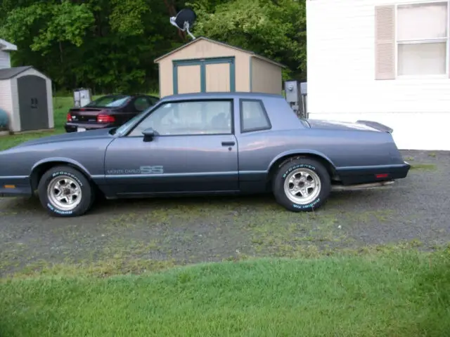1984 chevrolet monte carlo ss medium dark royal blue coupe 5.0l v8 78859 miles