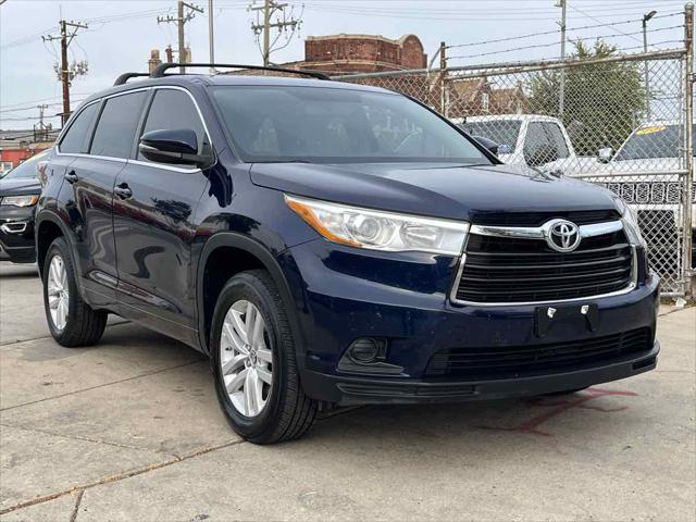 2016 toyota highlander le