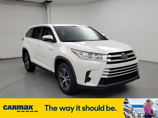 2019 toyota highlander hybrid le