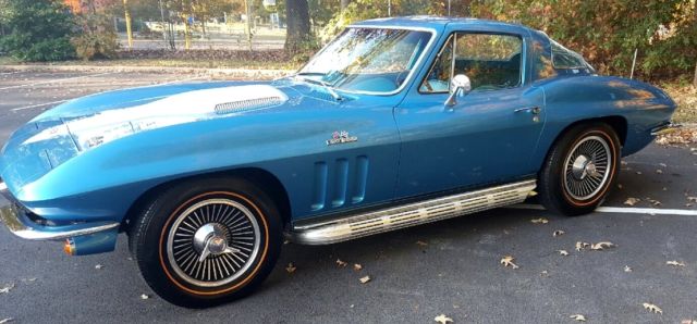 1966 chevrolet corvette coupe matching numbers 427/390hp 4-spd