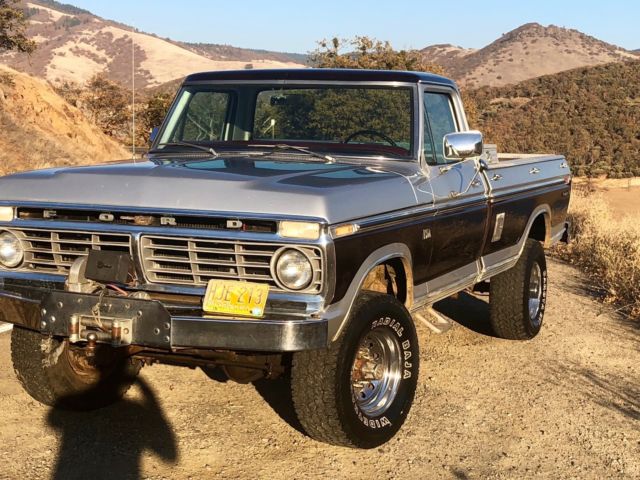1975 ford f250 high boy,xlt ranger,4x4,390-v8,warn winch-8274 2500,f100,76,78,77
