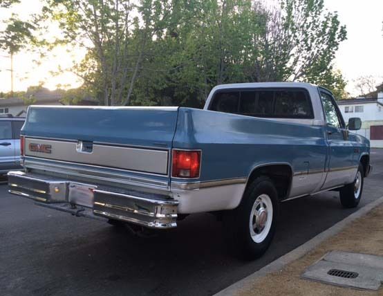 1987 gmc sierra classic 2500 454 socal original truck