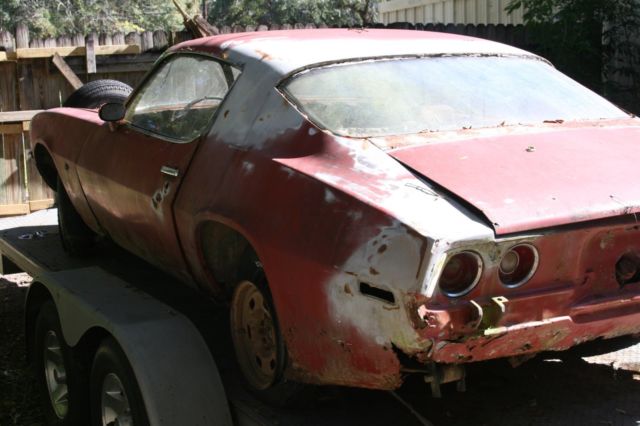 1970 1/2 split bumper camaro ss 350 4speed proect hot rat street rod barn find