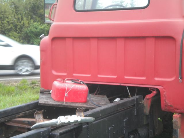 1959 gmc 370 low cab forward truck. good basic core for a classic roll back