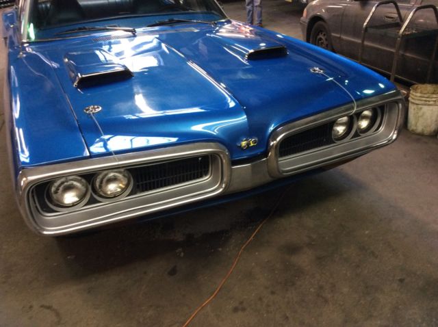 1970 dodge super bee blue hurst so nice!