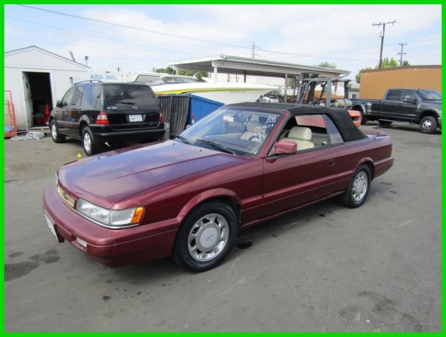 1991 infiniti m30 used 3l v6 12v automatic no reserve