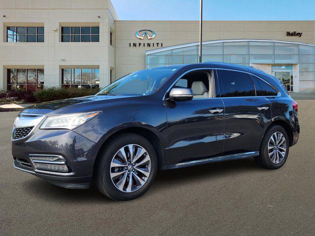 2016 acura mdx 3.5l acurawatch plus package