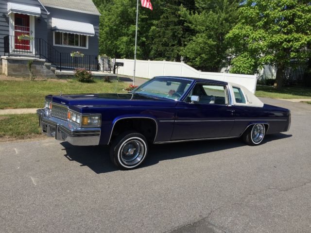 1979 cadillac coupe deville custom hydraulic low rider a must see!! no reserve!!
