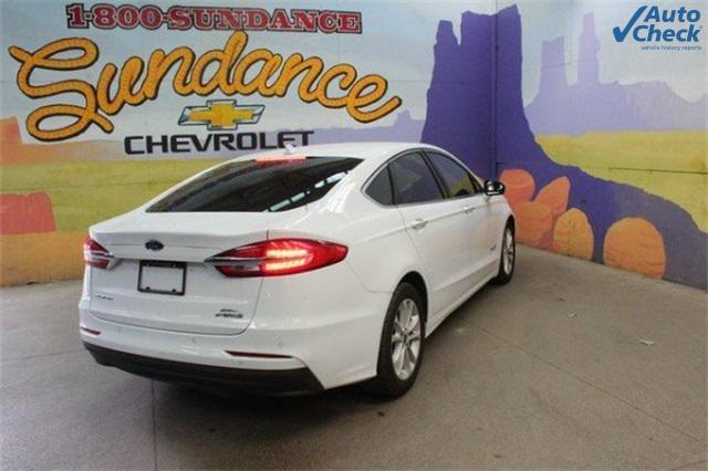 2019 ford fusion hybrid sel