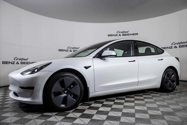 2022 tesla model 3 standard range