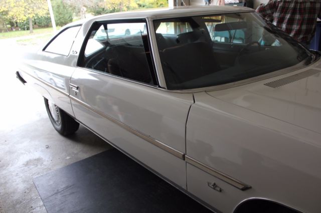 white 1976 chevrolet caprice two door hardtop 82k miles survivor