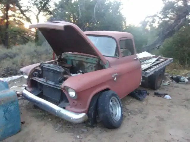hi1957 gmc f 100 flatbed dually project truck, this truck is being offered as is