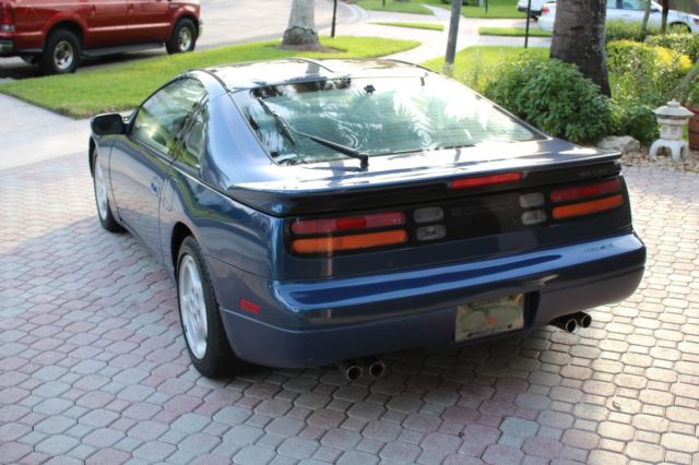 1993 nissan 300zx 300 zx tt twin turbo blue clean title ***must see clean car***