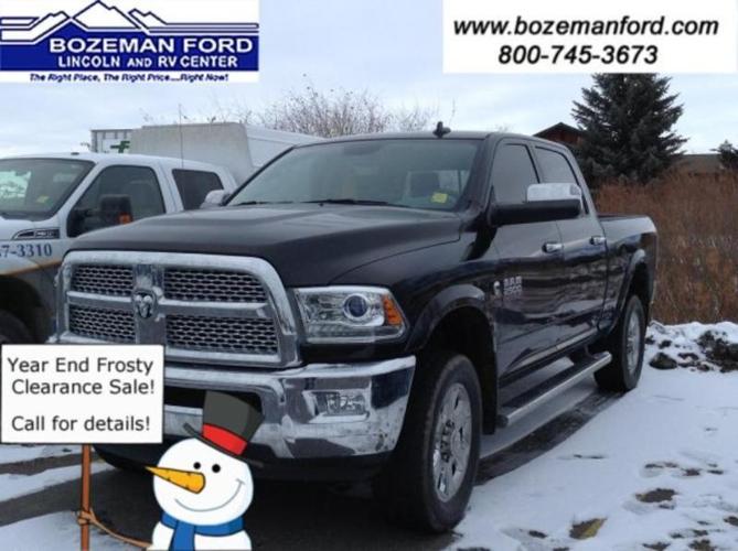 2016 ram ram pickup 2500 laramie 4x4 laramie 4dr crew cab 6.3 ft. sb pickup for sale in bozeman, montana