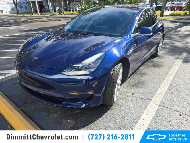 used 2018 tesla model 3 mid range battery