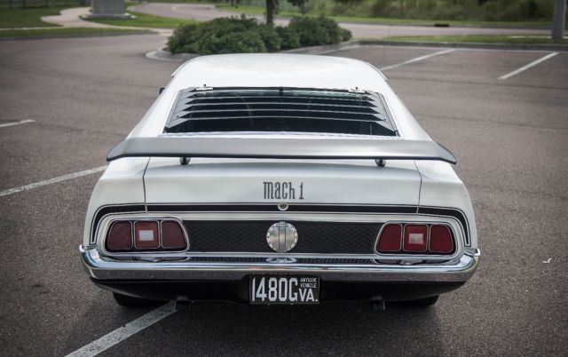 1971 ford mustang mach i w/351 cobra jet