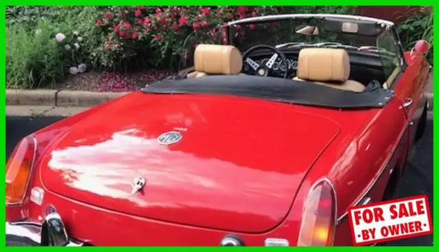 1970 mg mgb convertible 4 cylinder 4-speed rwd restored rebuilt leather c84276