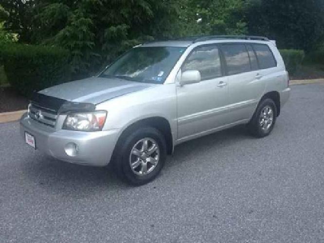 2005 toyota highlander v6 w/3rd row in york, pa