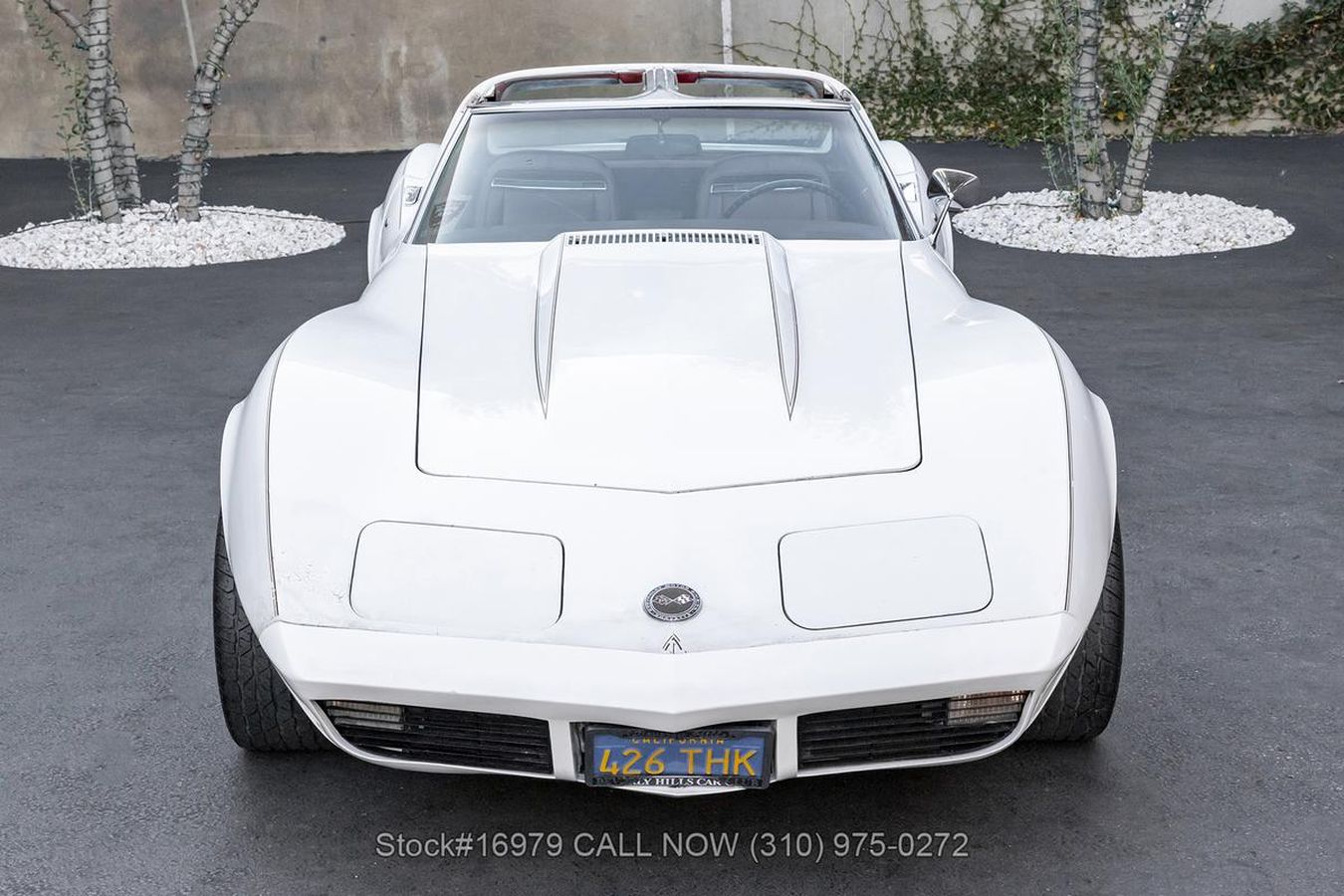 1973 chevrolet corvette with t-tops