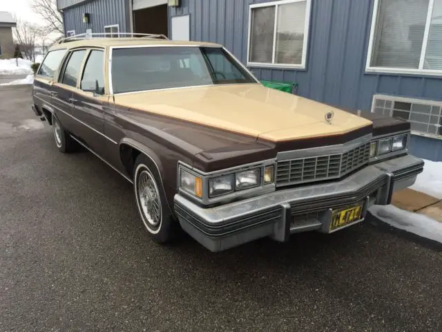 1977 cadillac deville station wagon- 1 of 1 produced? great history 61k miles
