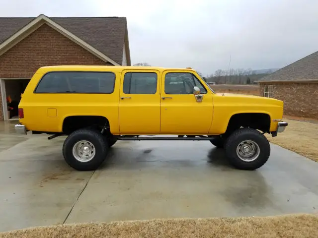 chevrolet suburban 2500 3/4ton 4wd
