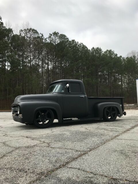 1956 f-100 f100 coyote swap on air ride