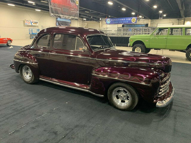 1948 steel body coupe hotrod pro build monster 350 v8 700r4 automatic custom