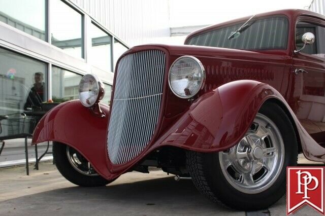 1934 ford custom deluxe victoria coupe, steel body & fenders, rare