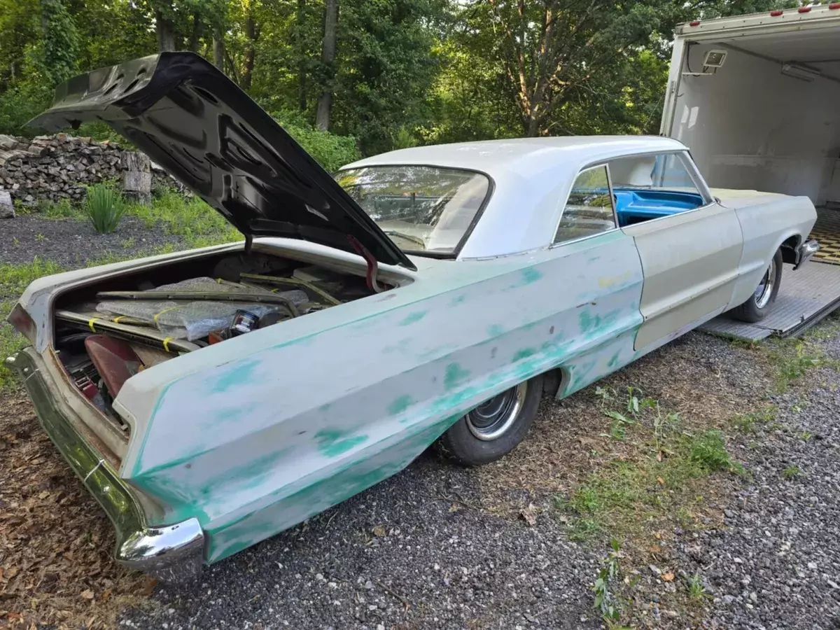 1963 chevrolet impala grey ss