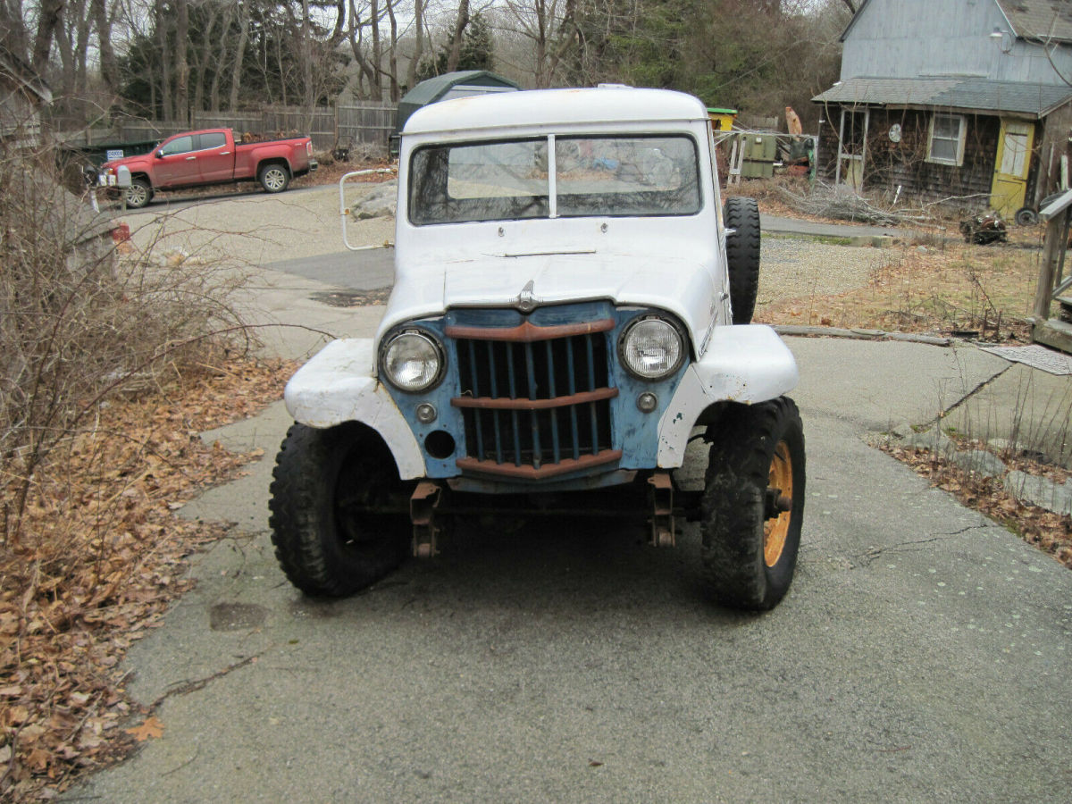 1958 willys jeep 6-226 4wd pickup truck