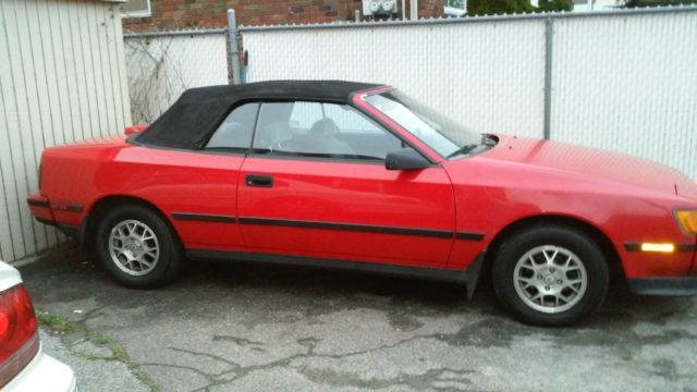1987 toyota celica gt convertible (no reserve)