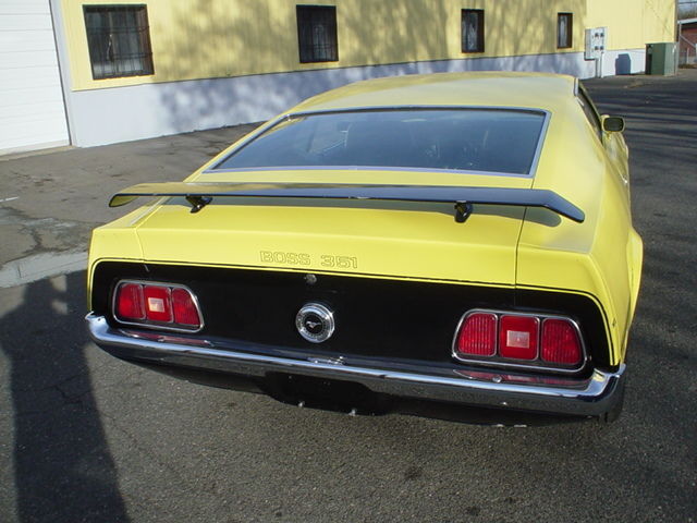 1971 ford mustang boss 351 fastback 2-door 5.8l