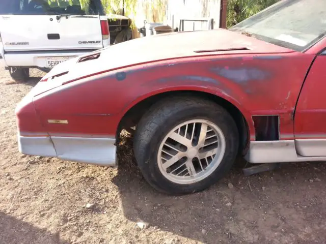 1986 trans-am ws6 t-top 305 tuned port injection (tpi) california car