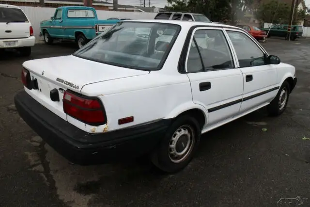 1992 toyota corolla manual 4 cylinder no reserve