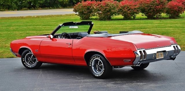 1970 oldsmobile 442 convertible, real deal car. buckets/console oai rally pack!