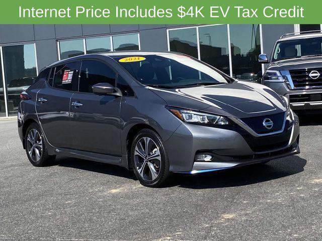 2021 nissan leaf sl plus 62 kwh