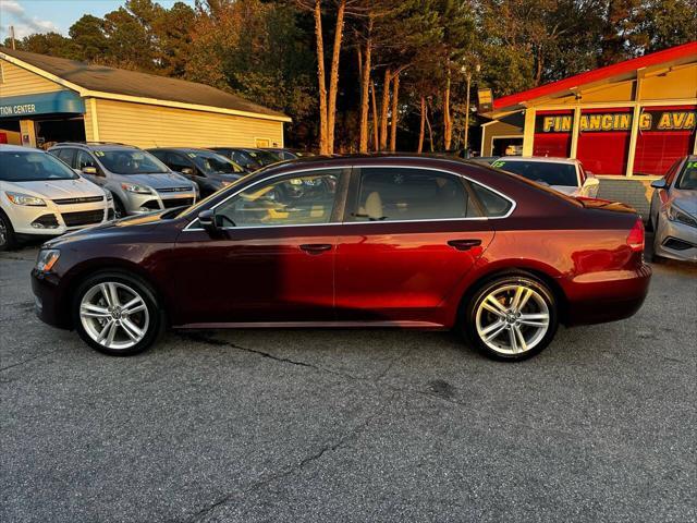 2014 volkswagen passat 1.8t auto se w/sunroof & nav