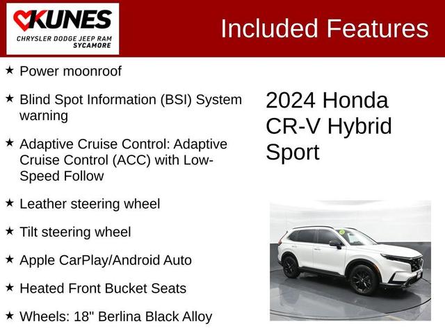 2024 honda cr-v hybrid sport