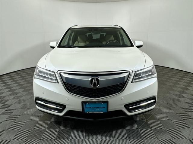 2016 acura mdx 3.5l w/advance & entertainment pkgs