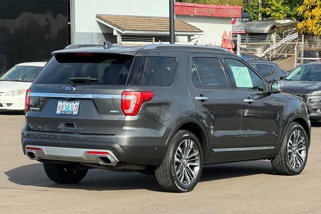 2016 ford explorer platinum