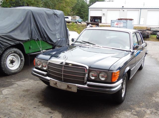 1974 mercedes 350 se werkspanzer bulletproof armored sonderklasse